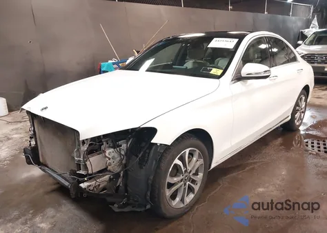 2018 Mercedes-Benz C 300 4Matic from USA, damaged, VIN WDDWF4KBXJR350429